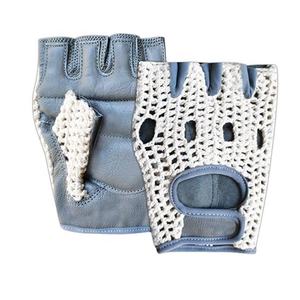 Custom Logo Waterproof Leather Cycling Gloves Half <b>Finger</b> Outdoor Sports Mountain <b>Bike</b> Riding Crotch Mesh Gel Padded Wholesale - Product Image 5