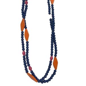 Collar de Moda con Cuentas de Resina, Estilo Indio, Unisex, para Fiestas - Product Image 1