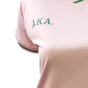 เสื้อฟุตบอลสีชมพู AKA สำหรับผู้หญิง แขนสั้น เสื้อกีฬา ชุดทีม ชุดกีฬา เสื้อฟุตบอลลำลอง เสื้อผ้าแฟชั่น ขายส่ง - Product Image 5