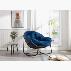 Mecedora de ratán para jardín para relajación al aire libre - Product Image 6