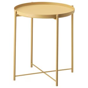 Mesas Auxiliares Decorativas de Hierro Modernas y Elegantes, Muebles de Sala de Estar para el Hogar, Tamaño, Forma y Color Personalizables - Product Image 3