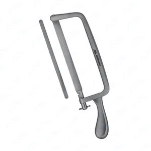 Sierra de Amputación Charriere, Herramienta Ortopédica para Amputaciones, Instrumentos Médicos, Sierra Charriere con Acero Inoxidable Profesional de 35 cm - Product Image 1