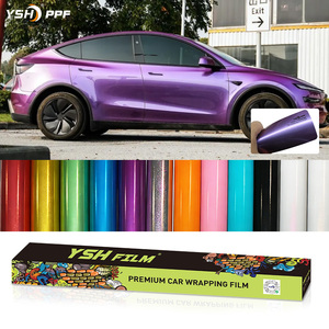 Films de voiture de haute qualité, colorés, mats, anti-rayures, à changement de couleur, effet caméléon satiné - Product Image 1
