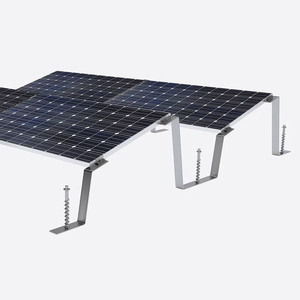 Dễ dàng và nhanh chóng cố định nhà phẳng mái nhà tấm pin mặt trời mái Phẳng Hệ thống lắp đặt năng lượng mặt trời - Product Image 3