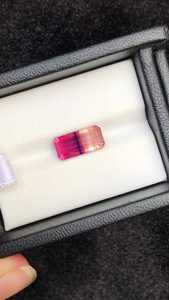 Piedras preciosas de turmalina tricolor natural facetadas, origen Afganistán, cristal suelto para la fabricación de joyas. - Product Image 3