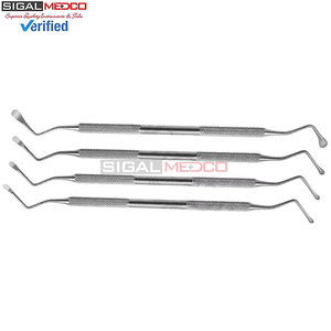5 Lucas <b>Bone</b> Curette Set #84 #85 #86 #87 #88 Double Ended Dental <b>Surgical</b> Medic <b>Instruments</b> German Stainless Steel Bulk Supplier - Product Image 3