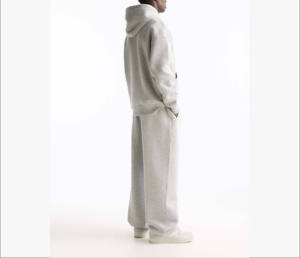 Conjunto de Sudadera con Capucha y Pantalones Deportivos de Verano para Hombre, Estilo Vintage, de Alta Calidad, con Parches Bordados, 100% Algodón, Estilo Urbano - Product Image 2