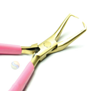 “Professional <b>Micro</b> Ring Hair <b>Extension</b> Pliers Kit – Premium Beading Tool Set with Leather Pouch - Product Image 4