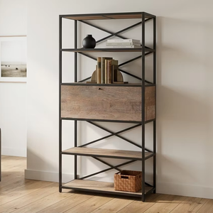 ชั้นวางของอเนกประสงค์ Gerry Rack รุ่นพรีเมียม สำหรับอุตสาหกรรม ผลิตจากไม้และโลหะ ทนทาน เป็นมิตรกับสิ่งแวดล้อม ดีไซน์ทันสมัย แบบตั้งพื้นสูง - Product Image 1