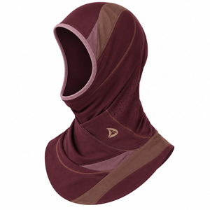 Orbital Deep Wine Hijab Breathable Stretch Jersey Performance Modest Athletic <b>Head</b> <b>Cover</b> Yoga Headscarf - Product Image 3