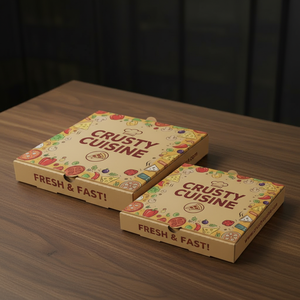 Custom Printing Personalized <b>Pizza</b> <b>Box</b> for <b>Pizza</b> Shop Packaging Corrugated Food <b>Box</b> for Delivery Service - Product Image 6