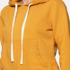 เสื้อฮู้ดดี้โอเวอร์ไซส์สำหรับผู้หญิง ดีไซน์ใหม่ ผ้าฝ้าย 100% สำหรับฤดูหนาว ผ้าแคนวาสคุณภาพพรีเมียม สตรีทแวร์ ระบายอากาศได้ดีและกันลม - Product Image 3