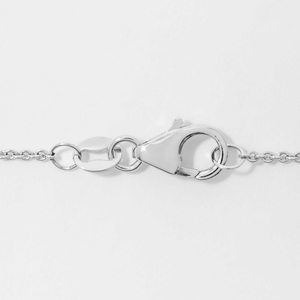 Elegante Collar de Oro Sólido de 14K con Zafiro Ovalado de 1.78ct y Diamantes Cultivados en Laboratorio, Engastados en Puntas, Certificado por IGI, Joyería Fina de Lujo para Regalo - Product Image 5