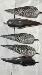 Luxury Golden Leaf Shape <b>Incense</b> <b>Stick</b> <b>Holder</b> Set of 2 Stylish Decorative Aromatic Fragrance Stand <b>for</b> Home And Gift Use - Product Image 3