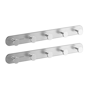 <b>Adhesive</b> Wall <b>Hooks</b> Organizer - Chrome Modern Design Wholesale - Product Image 2