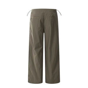 Pantalons coupe-vent pour hommes de qualité supérieure, vente en gros de pantalons pour hommes, pantalons coupe-vent 100% nylon avec poches cargo à rabat latéral - Product Image 3