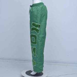 Vêtements streetwear de qualité supérieure pour femmes et hommes, nouveau style, pantalon jogger slim fit avec broderie appliquée personnalisée. - Product Image 5