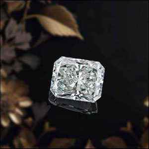 Diamante sintético cultivado en laboratorio con corte radiante de 1.00 a 3.00 quilates, color F, certificado IGI, piedra preciosa blanca suelta para la fabricación de joyas. - Product Image 2