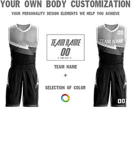 Conjunto de Dos Piezas de Uniforme de Baloncesto Sublimado de Alta Calidad y Económico de la Marca Laker, Jersey de Baloncesto de Secado Rápido con Estampado en Caliente - Product Image 3