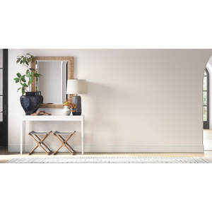 Espejo de pared plano hecho a mano de madera maciza y ratán con un elegante diseño enmarcado - Product Image 4