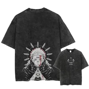 Camiseta Gráfica con Cuello Redondo, Estilo Casual para el Día a Día, con Tela de Mezcla de Algodón Suave y Elástica, Sensación Ligera y Duradera - Product Image 1
