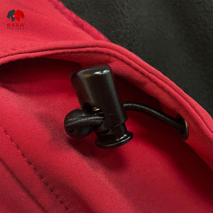 แจ็คเก็ตซอฟต์เชลล์ดีไซน์พิเศษสำหรับผู้ชาย ยี่ห้อ Ryan Pro Gear ปิดซิป พร้อมโลโก้แบบกำหนดเอง สวมใส่สบายๆ - Product Image 2