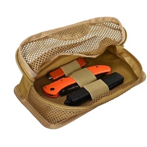 Mesh <b>Bag</b> Expandable Zipper Closure Tactical Accessory Made In Vietnam - Product Image 4
