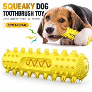 Juguete de Cepillo de Dientes para Perros, Juguete Masticable Interactivo para Perros, Juguete de Limpieza Dental para Perros Pequeños y Medianos - Product Image 1