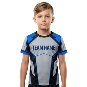 Camiseta de Artes Marciales Mixtas (MMA) Personalizada para Niños, Sublimada, de Manga Corta, Transpirable, para Entrenamiento Juvenil - Product Image 6