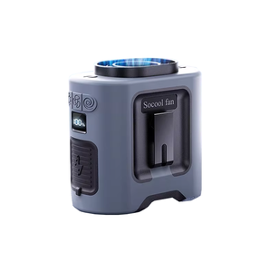 K200 Turbine-style <b>Neck</b>-Mounted Clip-On Fan Brushless Motor 14500mAh Battery 4-6 Hours Runtime High-Power Airflow for Summer - Product Image 1