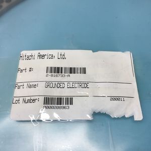 HITACHI 2-816733-A GROUNDED ELECTRODE, HICON, 141416 - อุปกรณ์และอะไหล่เซมิคอนดักเตอร์ระดับโลกที่เชื่อถือได้ - Product Image 1