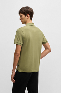 เสื้อโปโลผู้ชายแบบแห้งเร็ว เสื้อโปโลแขนสั้นผ้าฝ้ายสำหรับผู้ชาย - Product Image 3