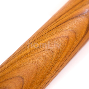 Natural Teak Wood <b>Rolling</b> <b>Pin</b> Sustainable Food Safe No Paint and Varnish Halal Customized Kitchen - Product Image 6