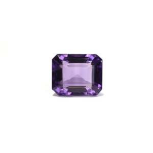 Emerald Cut 12.05 Carat Natural Amethyst Loose Gemstone for Fine Jewelry - Product Image 1