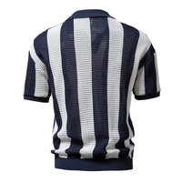 T-shirt en toile polyester/coton pour homme, manches courtes, col en V, durable, séchage rapide, respirant, confortable, coupe classique, décontracté