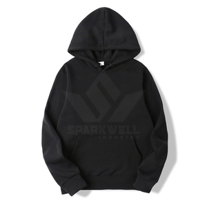 เสื้อฮู้ดสีชมพูแบบยูนิเซ็กซ์ ผ้าฝ้ายเฟรนช์เทอร์รี่ สีพื้น ทรงปกติ มีกระเป๋าหน้า สวมใส่สบายๆ สำหรับฤดูใบไม้ร่วง - Product Image 2