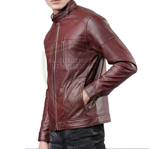 <b>Plus</b> <b>Size</b> Fashion Wear Men Leather <b>Jacket</b> Pakistan Made High Quality Men Leather Winter <b>Jacket</b> - Product Image 2