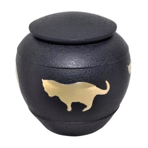 Export Quality Handcrafted Aluminum Metal Urn for Adult Cremation Ashes for Indoor and Outdoor Use Available for Export Price - Product Image 3