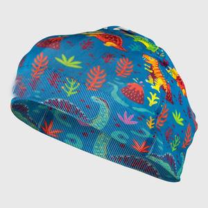 Bonnet unisexe en acrylique tricoté doux et confortable, jacquard, avec large bord tricoté, modèle 2026 - Product Image 4