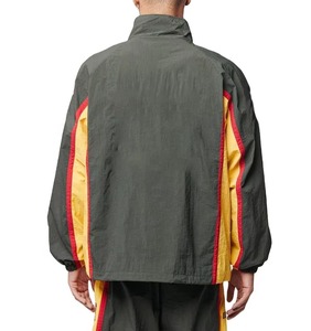 Veste coupe-vent légère pour homme, personnalisable OEM, à capuche, col montant, pour l'extérieur, hiver, logo frontal, respirante, écologique - Product Image 4
