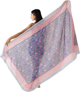 Women Resort Wear Sheer Chiffon <b>Sarong</b> <b>Wrap</b> Bikini Beach Cover Up - Product Image 2