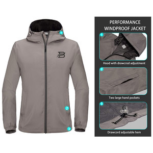 Veste coupe-vent légère, coupe confortable, avec un design de veste d'hiver haut de gamme pour les aventures en plein air modernes au quotidien - Product Image 3