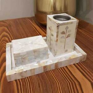 Último diseño atractivo: Juego de bandeja para quemador de incienso Bakhoor con incrustaciones de nácar, quemador de incienso de hueso de alta calidad para cenizas. - Product Image 5