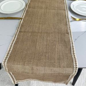 High Quality Jute Table Runner – Eco Friendly Natural Fiber Table Decor for Home, Hotel, Cafe and Restaurant Use - Product Image 3