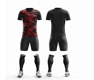 High End Soccer Uniform Digital Print Kit – Full Sublimation | <b>Men</b> Women Youth Sizes | Lightweight Quick Dry Training Sportswear - Product Image 1