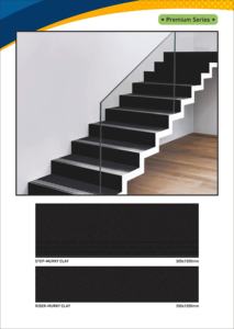 กระเบื้องปูพื้นพอร์ซเลนแบบเต็มแผ่นขนาด 1200x300 มม. 1200x200 มม. พร้อมแผ่นกันลื่นแบบด้านสำหรับบันได หนา 20 มม. ทนไฟ สำหรับห้องน้ำและใช้งานกลางแจ้ง - Product Image 6