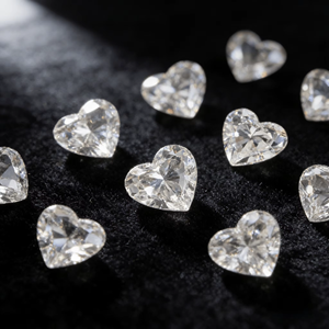 Diamant de laboratoire non monté taille cœur 0,8 carat haute pression haute température – Fournisseur en gros pour acheteurs de diamants - Product Image 4