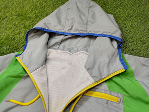 Hot Selling OEM Custom Men's Short Set Premium Quality Nylon Zip Hoodie Shorts New Arrival Windbreaker Short Set High Demanded - Product Image 5