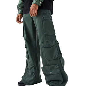 กางเกงคาร์โก้ลำลองผู้ชาย ผ้าฝ้าย 100% แห้งเร็ว ไม่หดตัว ขายดีที่สุดสำหรับฤดูหนาว เหมาะสำหรับออกกำลังกายและเล่นกีฬา ผลิตจากผ้าแคนวาส - Product Image 1