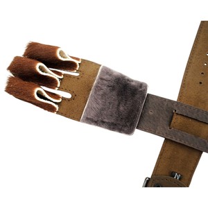 En gros Gant de tir à trois doigts en cuir pleine fleur avec sangle à boucle réglable pour l'entraînement au tir sur cible et la protection des doigts pour les sports de plein air - Product Image 4
